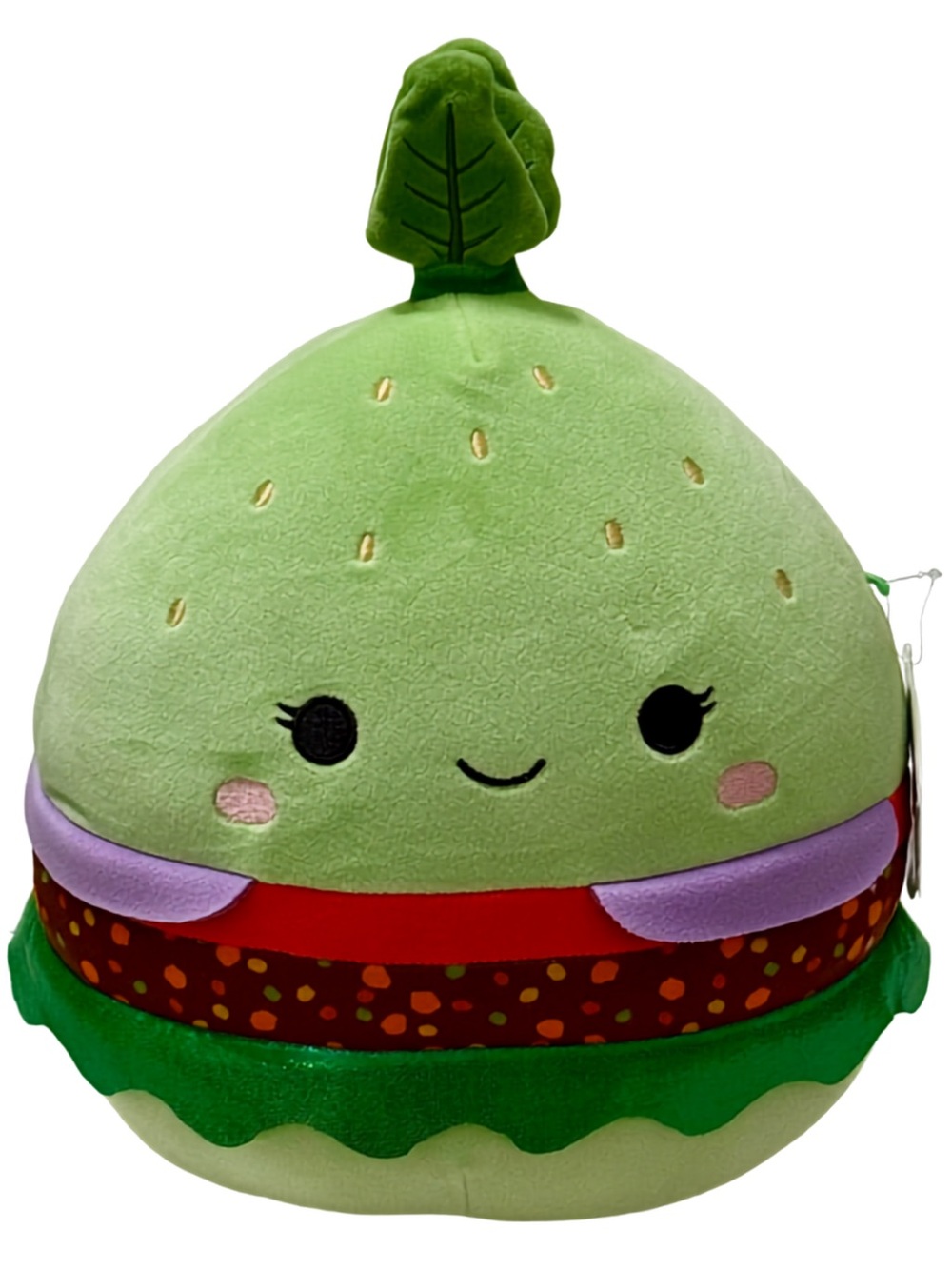 12” Sprout Veggie Burger Squishmallow NWT w/ Hang Tag 2025 Plush